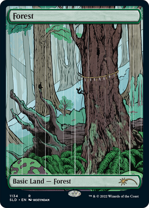 Forest (1134) (SLD-1134) - Secret Lair Drop Foil