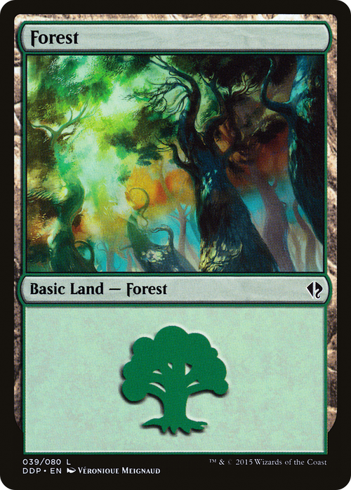 Forest (039) (DDP-039) - Duel Decks: Zendikar vs. Eldrazi