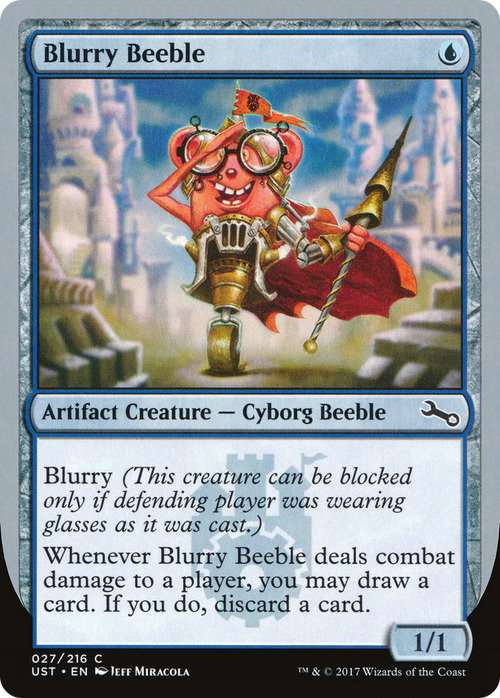Blurry Beeble (UST-027) - Unstable Foil