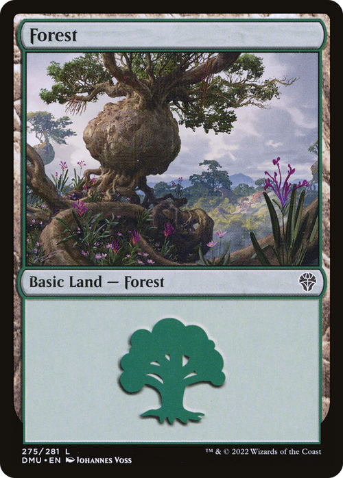 Forest (275) (DMU-275) - Dominaria United Foil