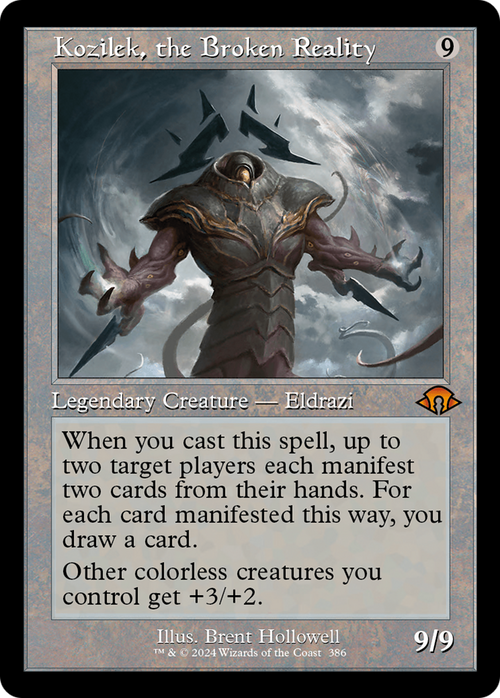 Kozilek, the Broken Reality (Retro Frame) (MH3-386) - Modern Horizons 3