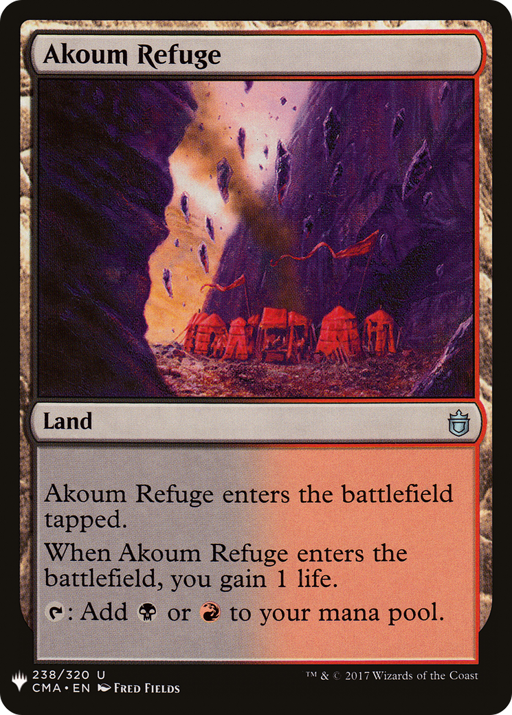 Akoum Refuge (LIST-CMA-238) - The List