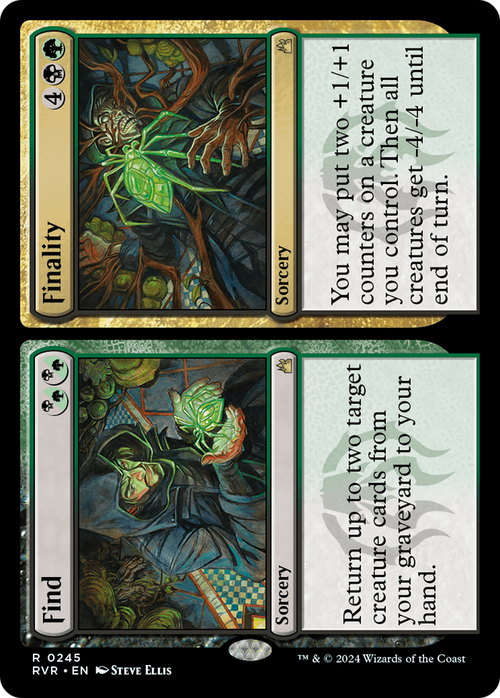 Find // Finality (RVR-245) - Ravnica Remastered Foil