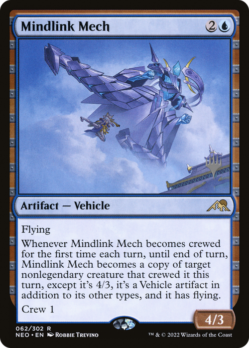 Mindlink Mech (PPNEO-062) - Kamigawa: Neon Dynasty Promos Foil