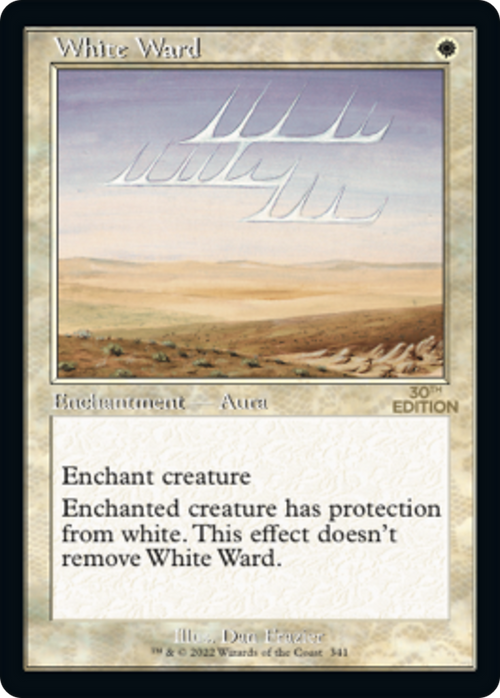 White Ward (Retro Frame) (30A-341) - 30th Anniversary Edition