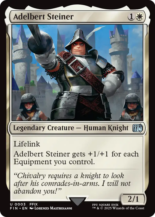 Adelbert Steiner (FIN-003) - FINAL FANTASY