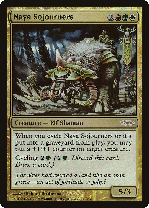 Naya Sojourners (GAME-029) - DCI Promos Foil