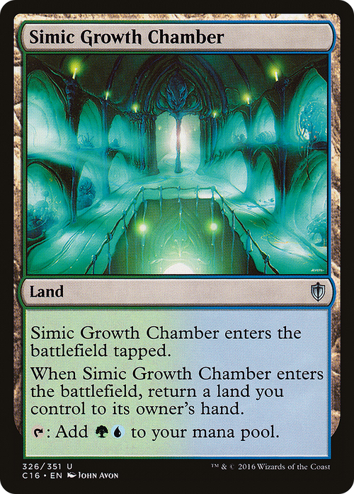 Simic Growth Chamber (C16-326) - Commander 2016