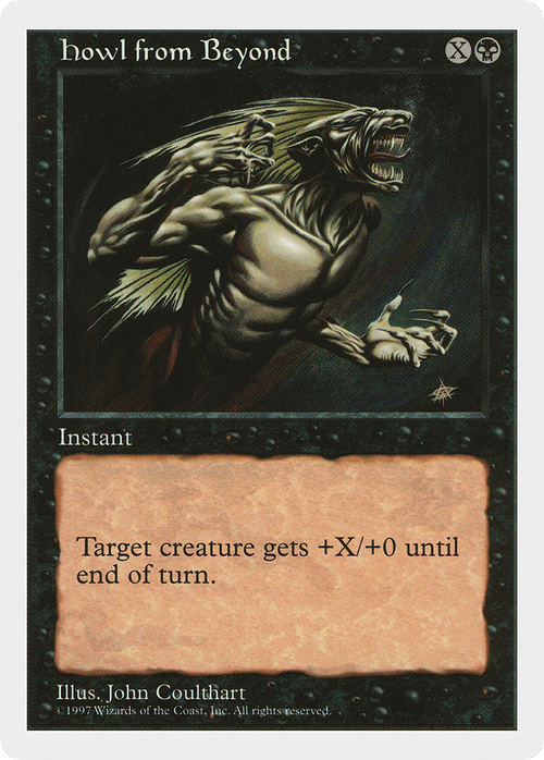 Howl from Beyond (5ED-168) - Fifth Edition