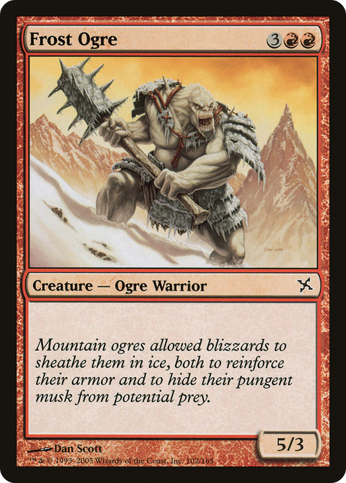 Frost Ogre (BOK-102) - Betrayers of Kamigawa