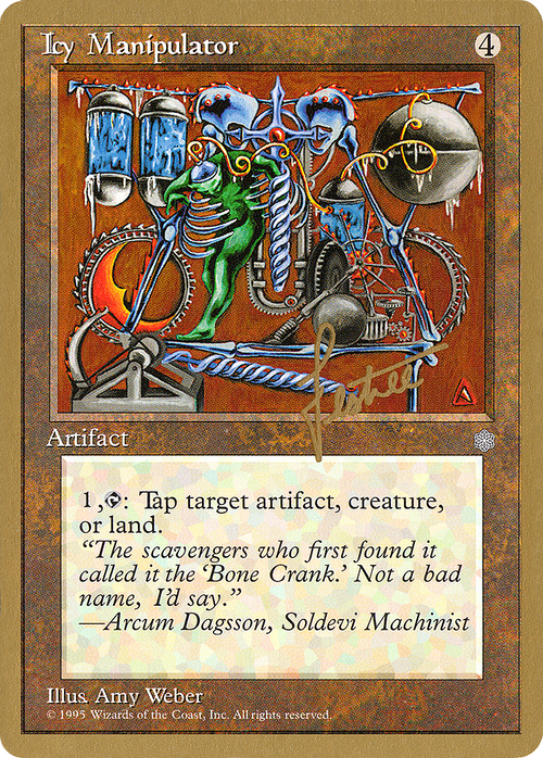 Icy Manipulator - 1996 Bertrand Lestree (ICE) (WCD-) - Pro Tour Collector Set