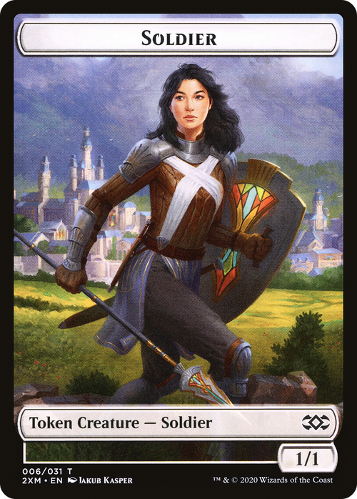 Soldier (T2XM-006) - Double Masters Tokens