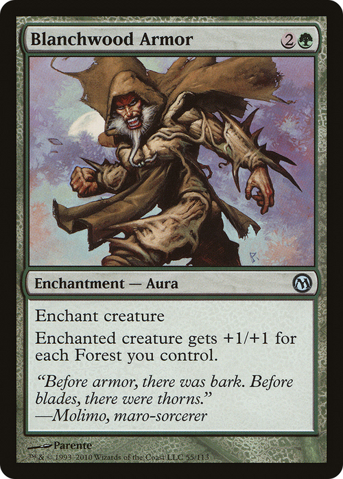 Blanchwood Armor (DPA-055) - Duels of the Planeswalkers