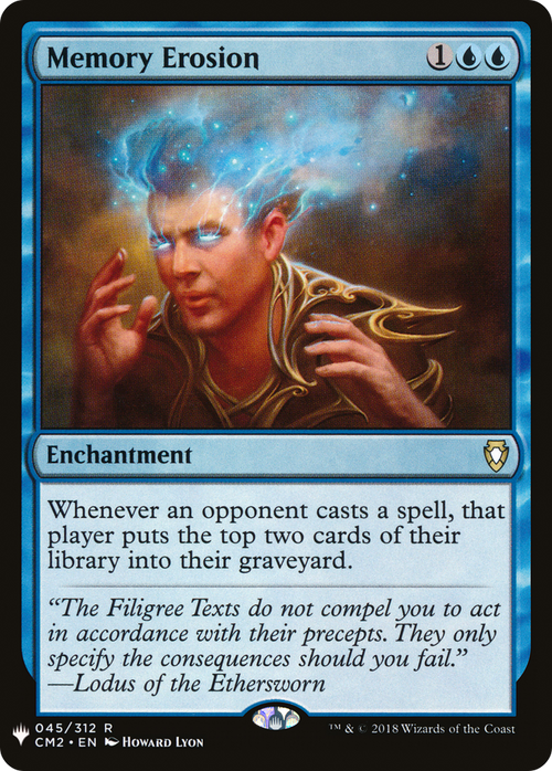 Memory Erosion (LIST-CM2-45) - The List