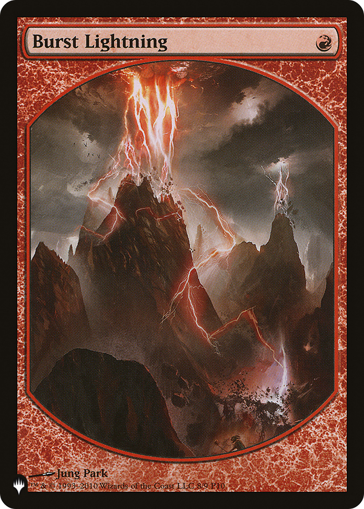 Burst Lightning (P10) (LIST-P10-8) - The List
