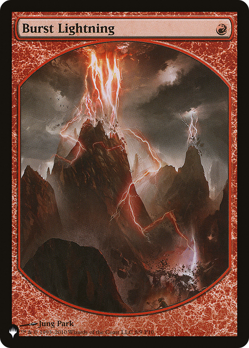 Burst Lightning (P10) (LIST-P10-8) - The List