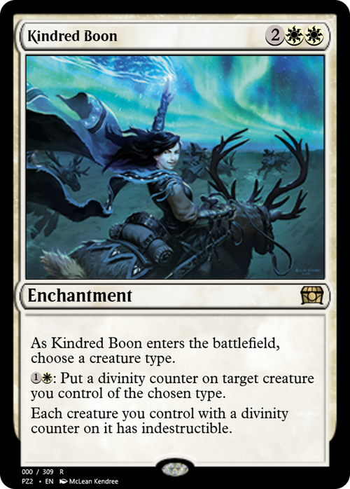 Kindred Boon (PZ2-65717) - Treasure Chest Foil