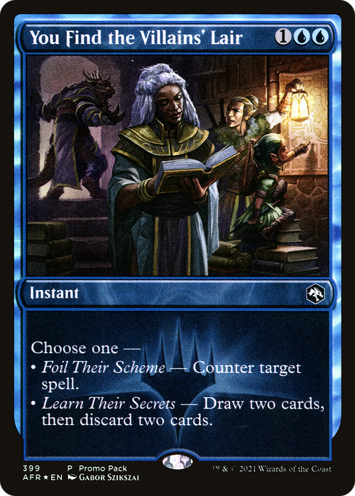 You Find the Villains' Lair (PPAFR-399) - Adventures in the Forgotten Realms Foil