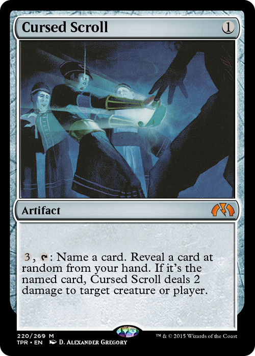 Cursed Scroll (TPR-220) - Tempest Remastered