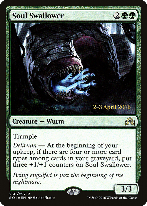 Soul Swallower (PRE-230S) - Shadows over Innistrad Promos Foil