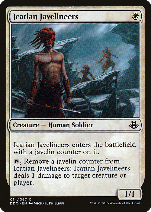 Icatian Javelineers (DDO-014) - Duel Decks: Elspeth vs. Kiora