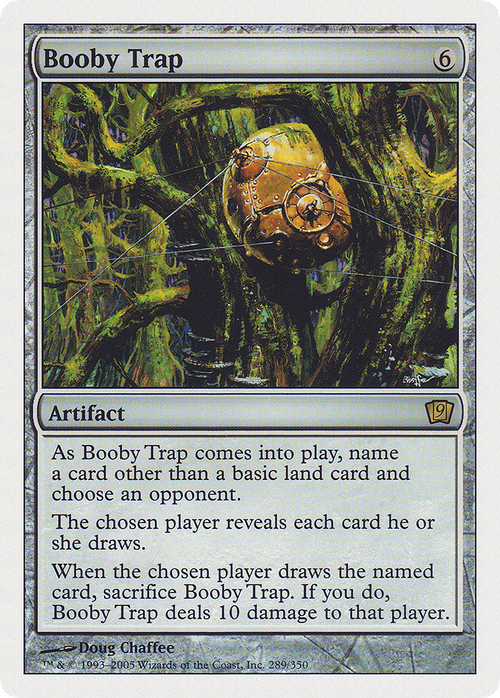 Booby Trap (9ED-289) - 9th Edition