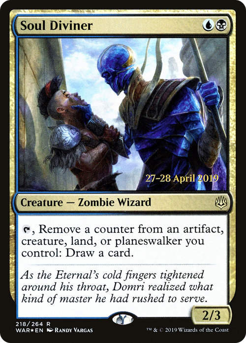 Soul Diviner (PRE-218S) - War of the Spark Promos Foil