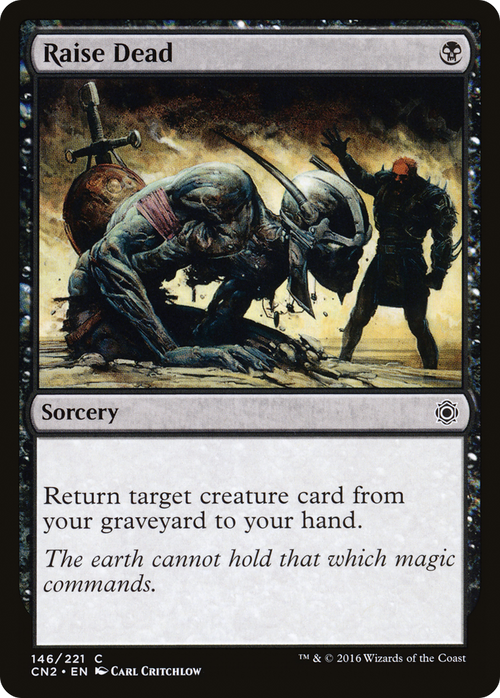 Raise Dead (CN2-146) - Conspiracy: Take the Crown Foil