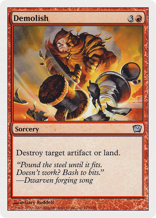 Demolish (9ED-179) - 9th Edition
