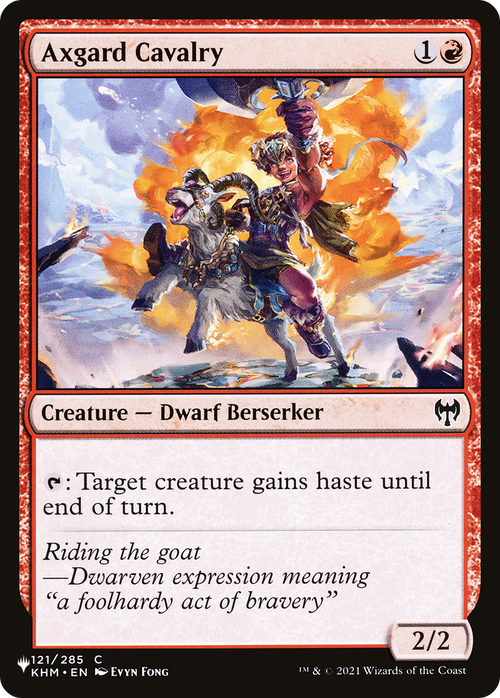 Axgard Cavalry (LIST-121/285) - The List
