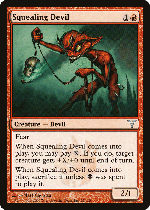 Squealing Devil (DIS-072) - Dissension Foil