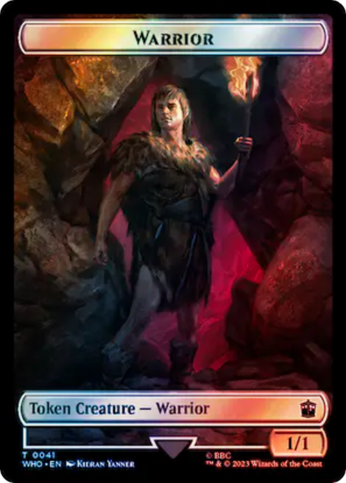 Warrior (TWHO-041) - Doctor Who Tokens Foil