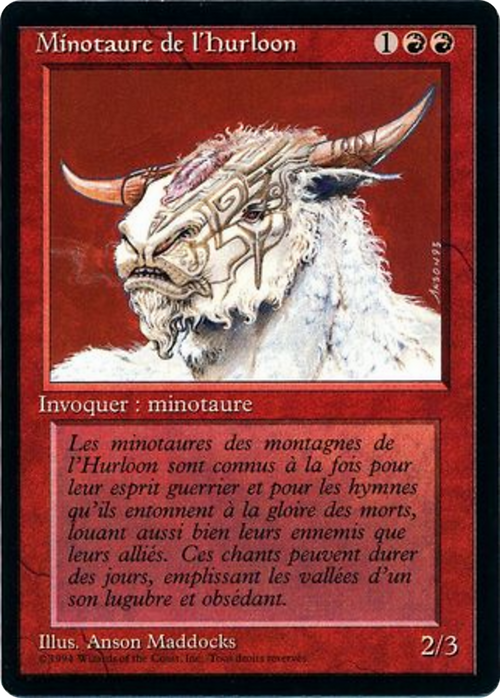 Hurloon Minotaur (FBB-) - Foreign Black Border