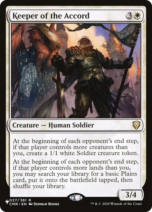Keeper of the Accord (LIST-027) - The List