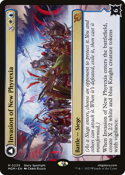 Invasion of New Phyrexia (MOM-239) - March of the Machine Foil