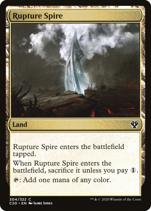 Rupture Spire (C20-304) - Commander 2020