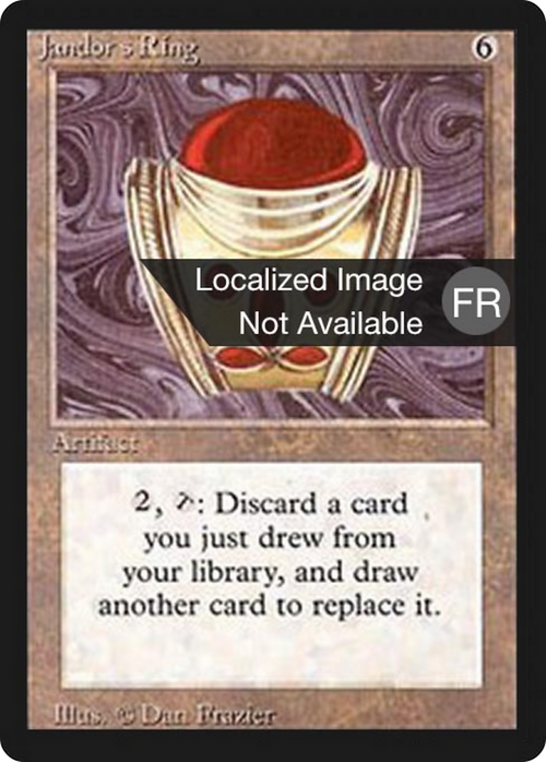 Jandor's Ring (FBB-) - Foreign Black Border