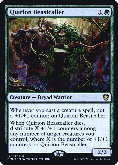 Quirion Beastcaller (PRE-175) - Dominaria United Promos Foil