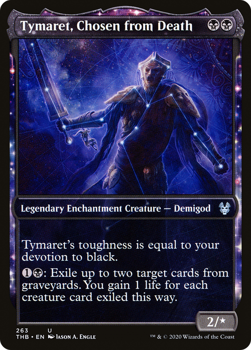 Tymaret, Chosen from Death (Showcase) (THB-263) - Theros Beyond Death: (enchantment, Showcase) Foil