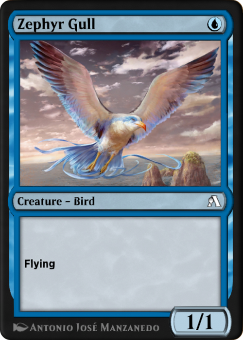 Zephyr Gull (OANA-023) - Arena New Player Experience Cards