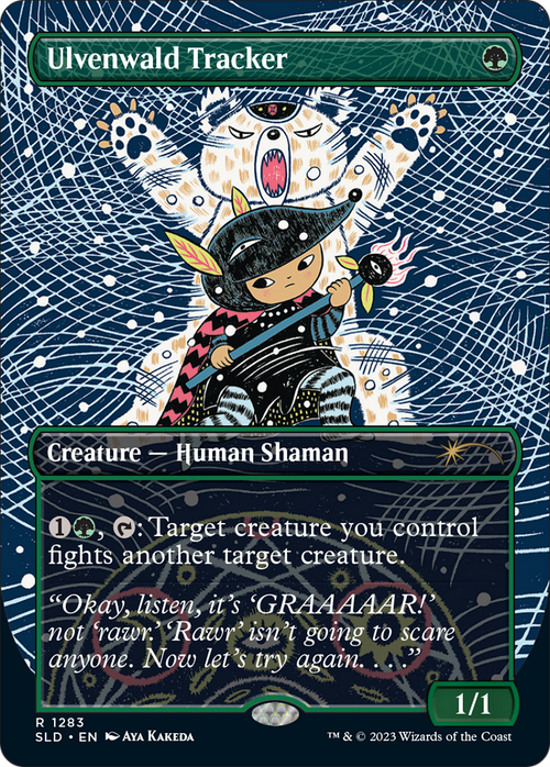 Ulvenwald Tracker (SLD-1283) - Secret Lair Drop (Borderless) Foil