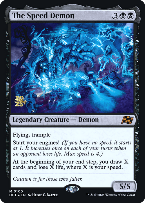 The Speed Demon (PRE-105S) - Prerelease Cards Foil