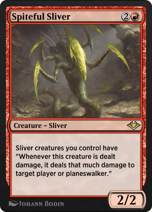 Spiteful Sliver (J21-517) - Jumpstart: Historic Horizons