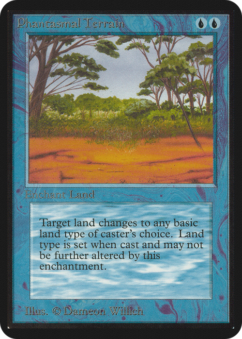 Phantasmal Terrain (LEA-) - Limited Edition Alpha