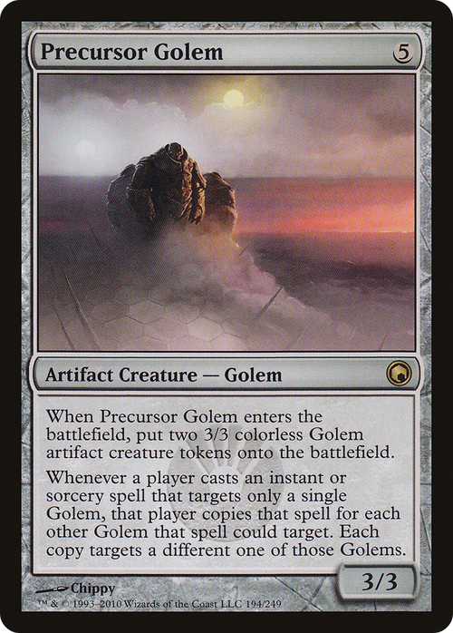 Precursor Golem (SOM-194) - Scars of Mirrodin Foil