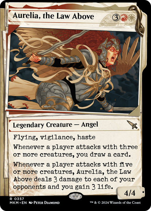 Aurelia, the Law Above (Showcase) (0357) (MKM-357) - Murders at Karlov Manor: (Showcase)