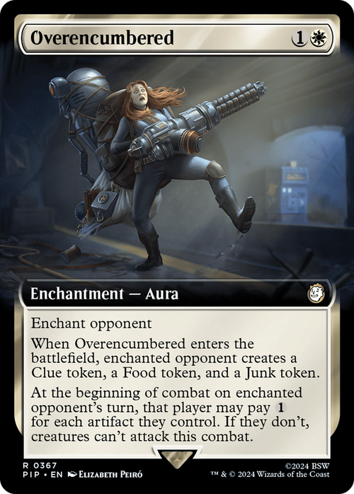 Overencumbered (Extended Art) (PIP-367) - Fallout: (Extended Art)