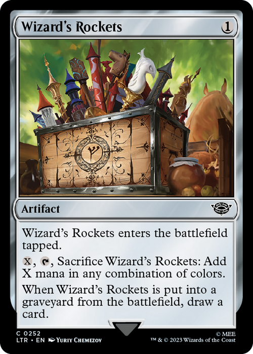 Wizard's Rockets (LTR-252) - The Lord of the Rings: Tales of Middle-earth Foil