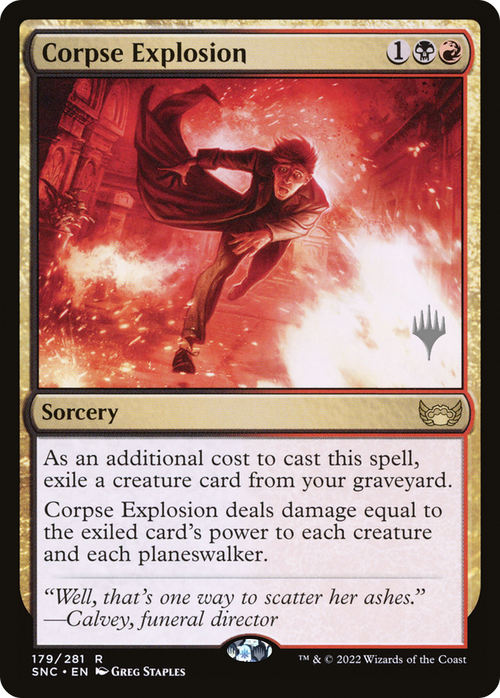 Corpse Explosion (PPSNC-179) - Streets of New Capenna Promos