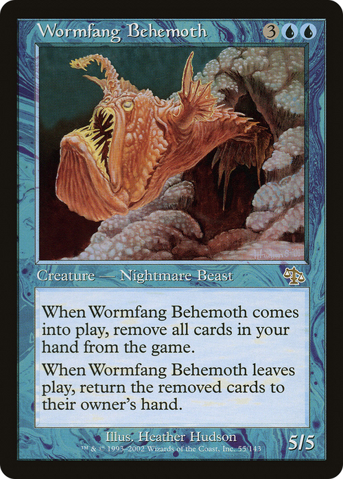 Wormfang Behemoth (JUD-055) - Judgment Foil